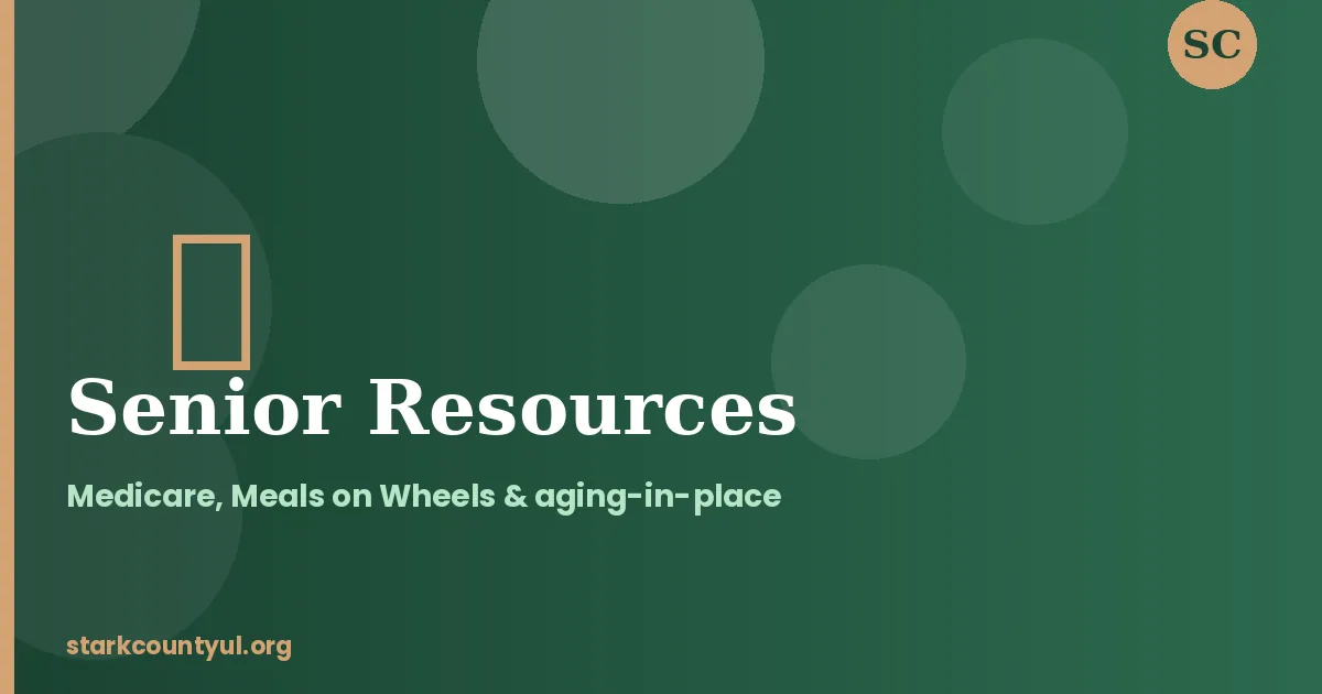 Senior couple reviewing community resources together