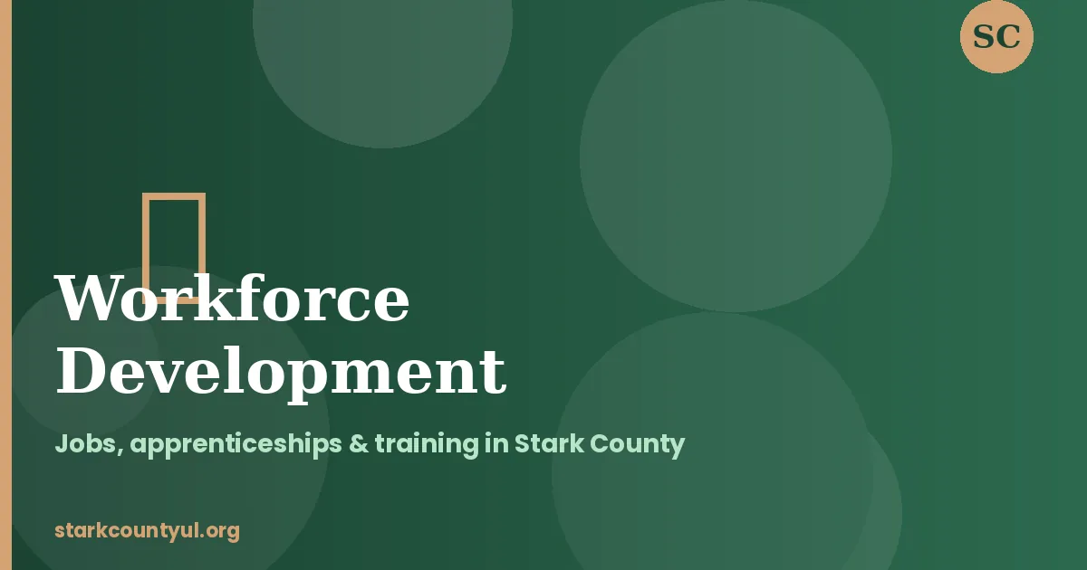 Stark County workforce development programs and job training